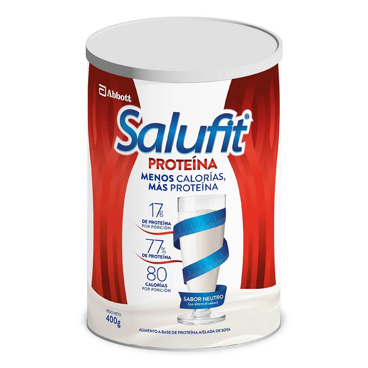 Alimento Salufit Proteína Natural Tarro X 400 G.