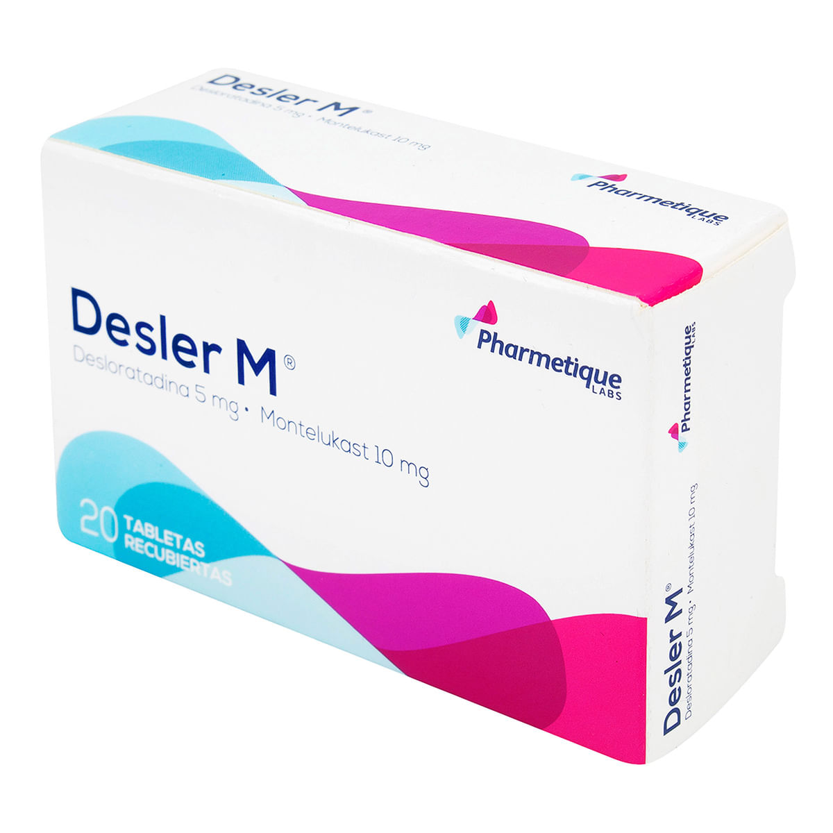 Desler M 5 Mg/10 Mg Pharmetique Caja X 20 Tabletas Recubiertas.