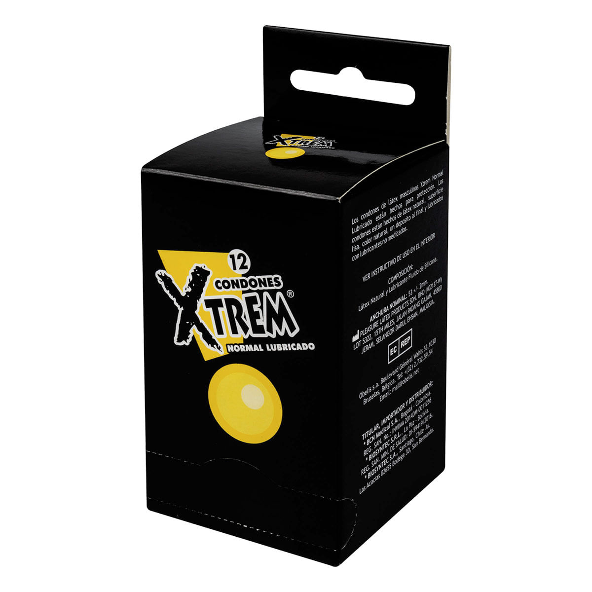 Condones xtrem Normal Lubricado Caja x 12 Uds.