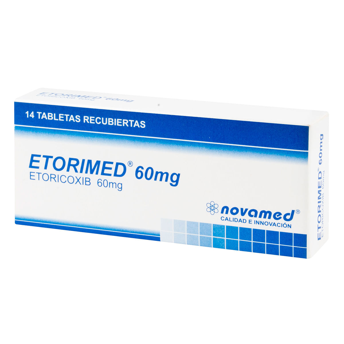 Etorimed 60 Mg Novamed Caja X 14 Tabletas Recubiertas.