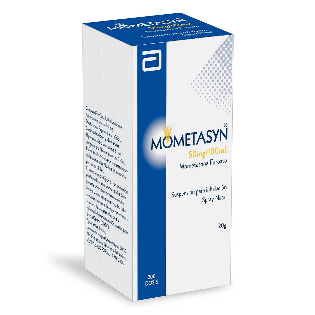 Spray Nasal Mometasyn 50 Mg/100 Ml Synthesis Frasco X 20 G.