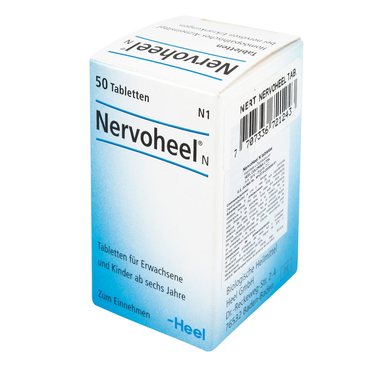 Nervoheel N Caja X 50 Tabletas.