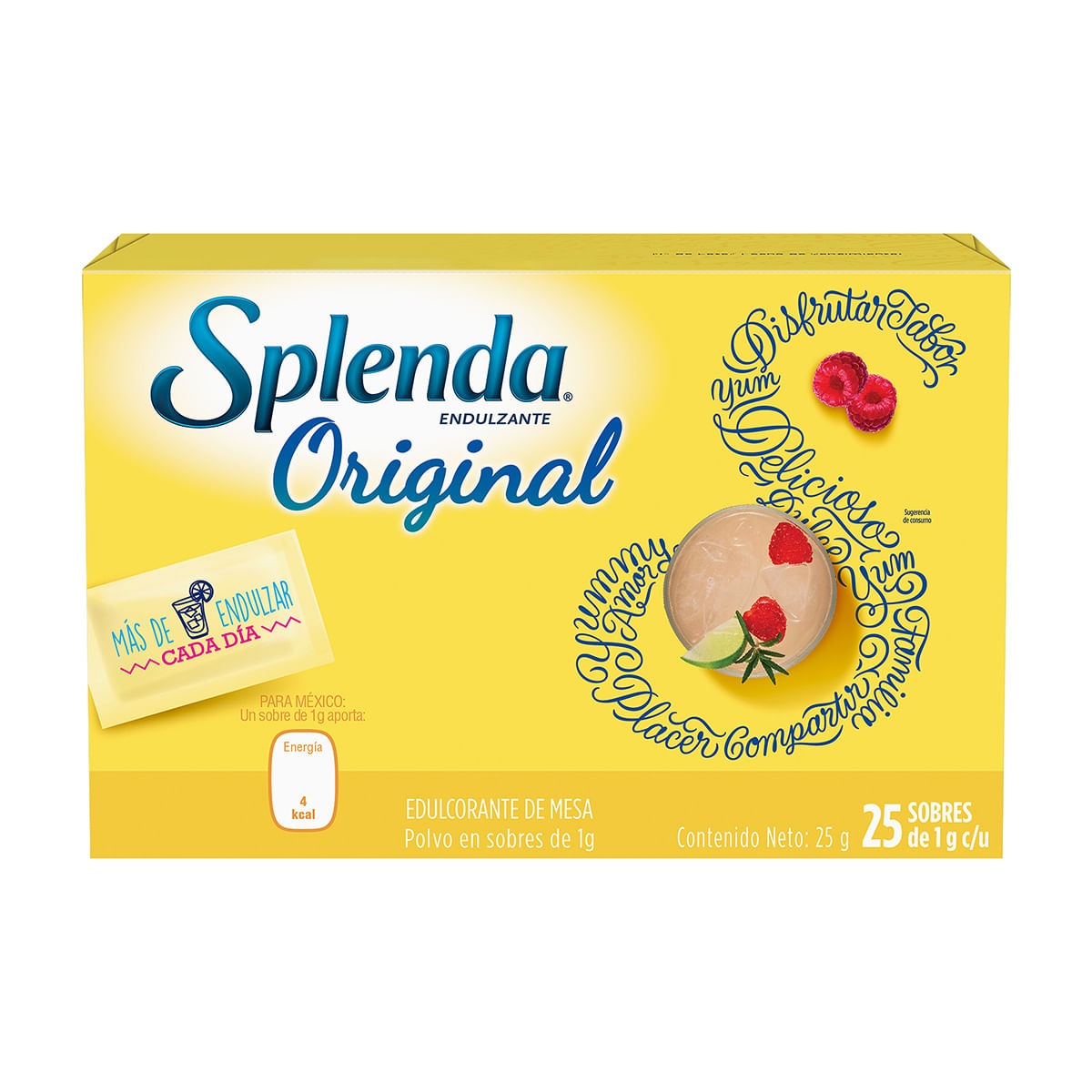 Endulzante Splenda Sobre X 1 G Caja X 25 Uds.
