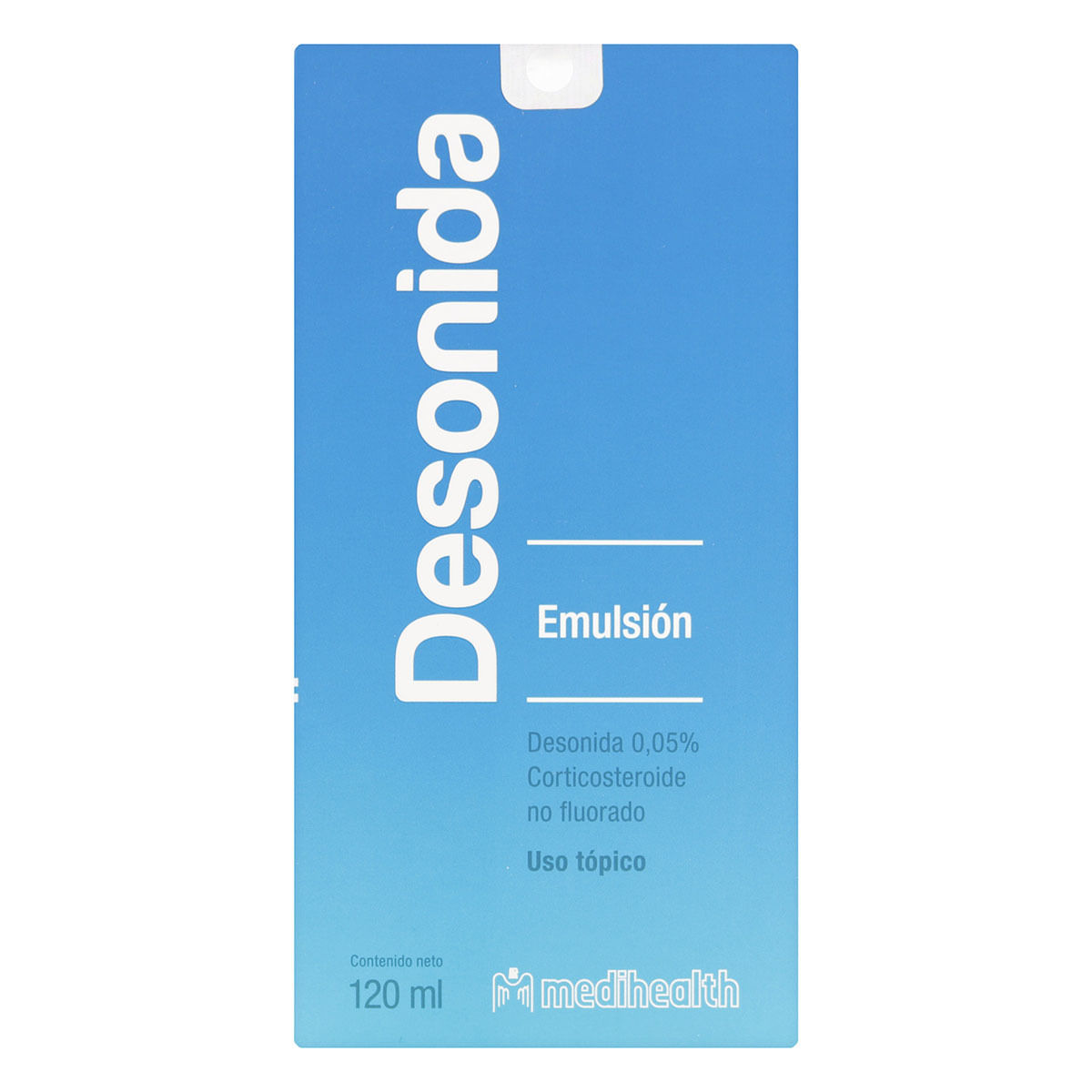 Emulsión Tópica Desonida 0.05% Medihealth Frasco X 120 Ml.