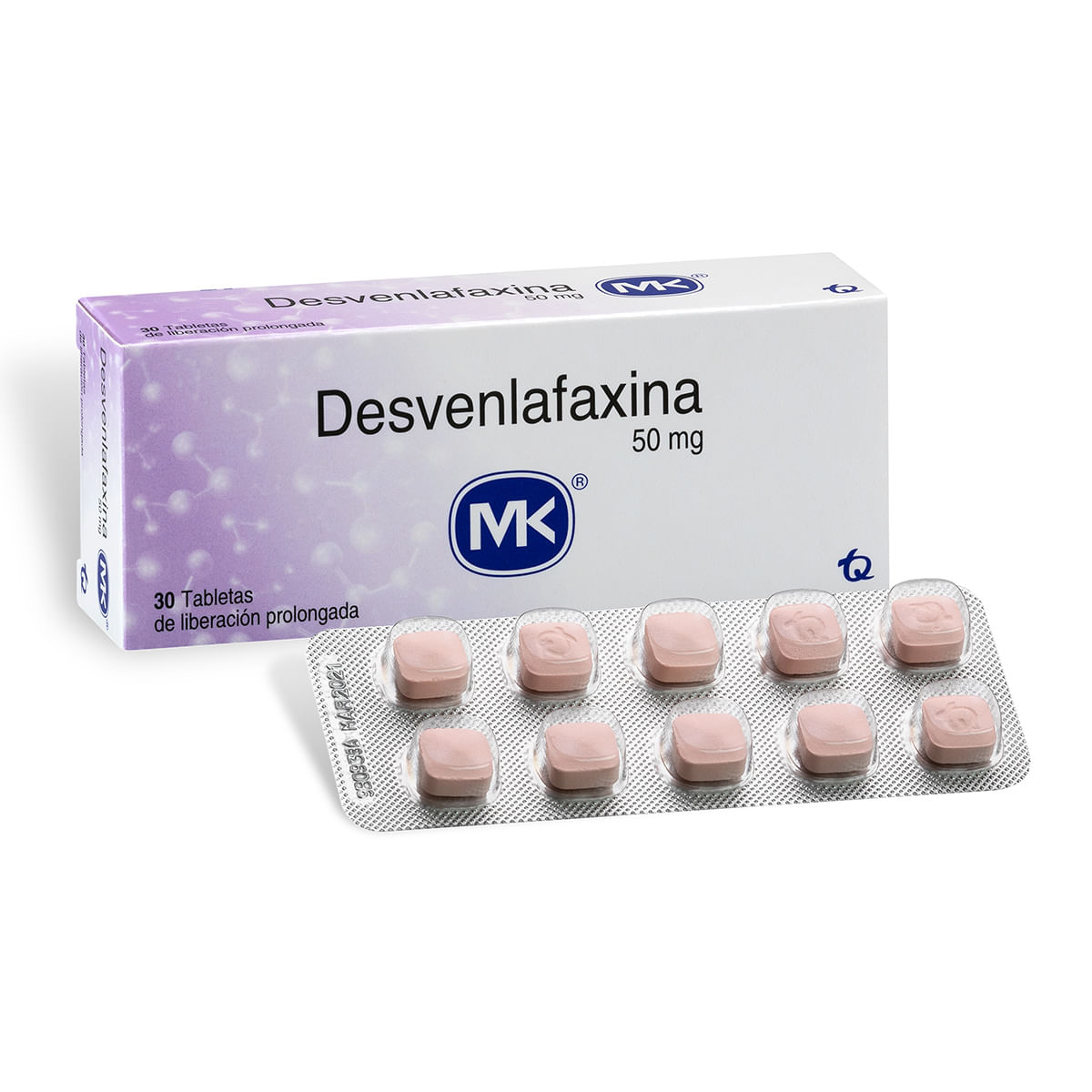 Desvenlafaxina 50 Mg Mk Caja X 30 Tabletas.