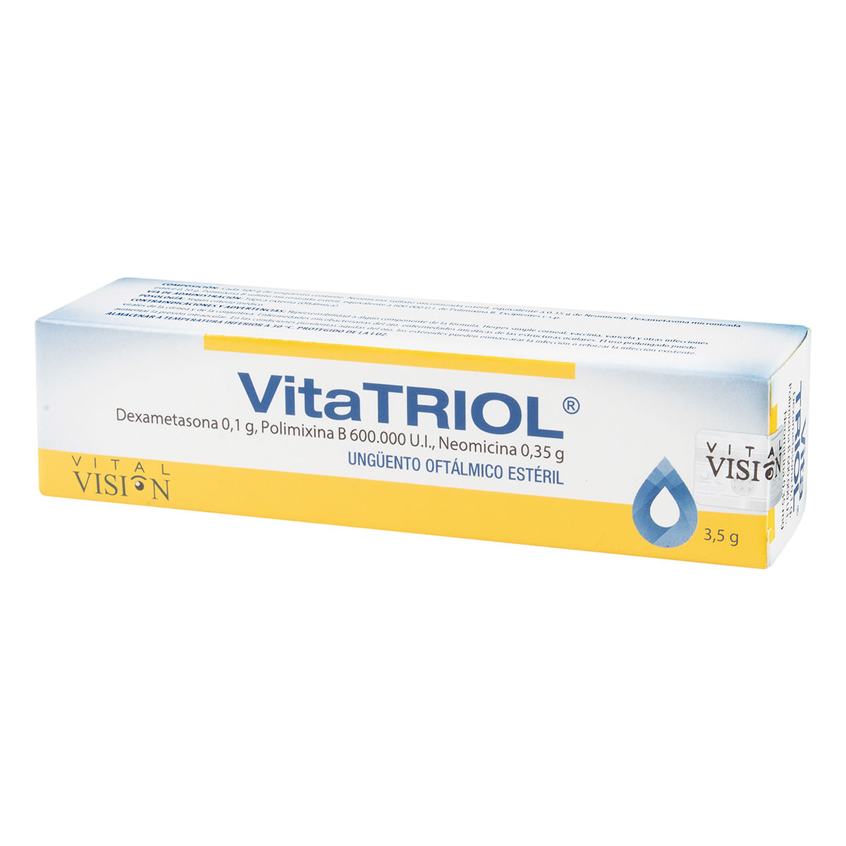 . Ungüento Oftálmico Vita Triol Vital Visión Tubo x 3.5 g