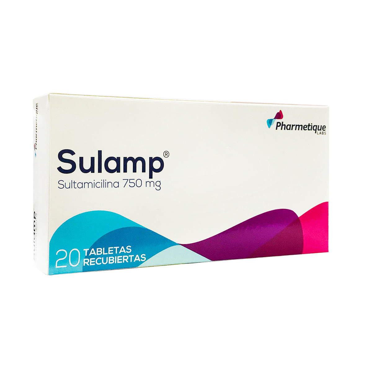 Sulamp 750 Mg Pharmetique Caja X 20 Tabletas Recubiertas.