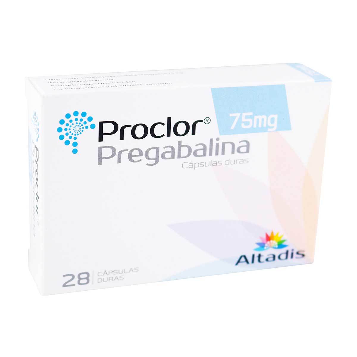 Proclor 75 Mg Altadis Caja X 28 Cápsulas Duras.