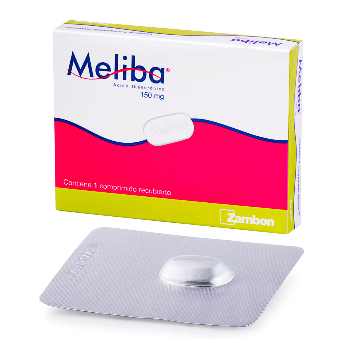 Meliba 150 Mg Zambon Caja X 1 Comprimido Recubierto.