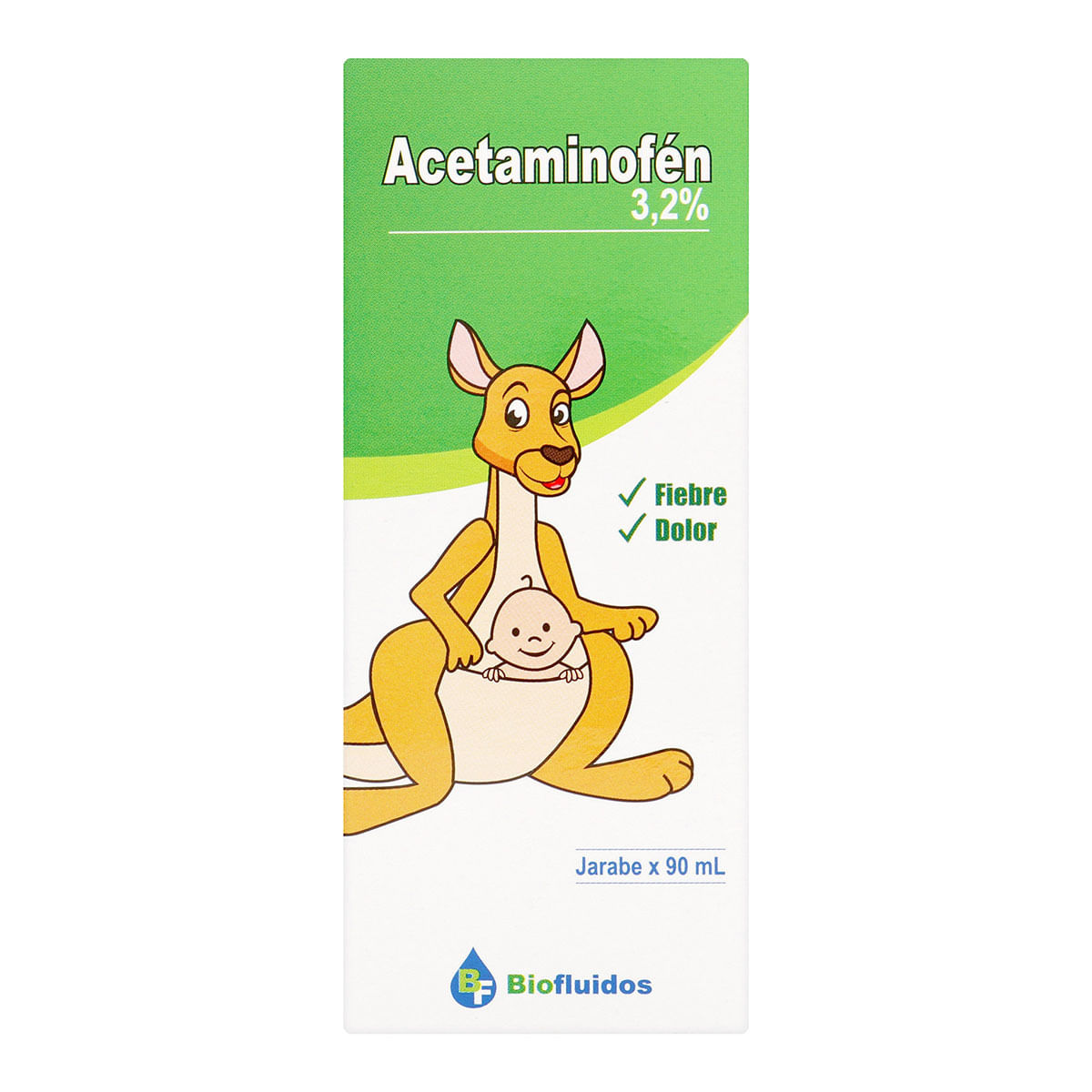 Acetaminofén Jarabe Quibi Frasco X 90 Ml.