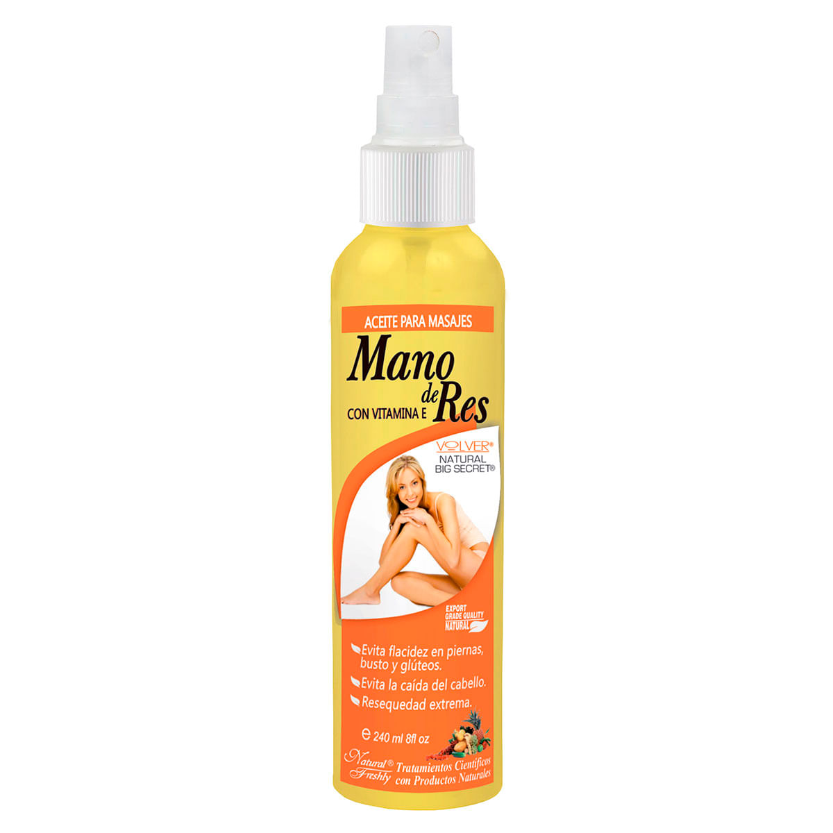 Aceite Mano De Res Natural Freshly Spray X 240 Ml.