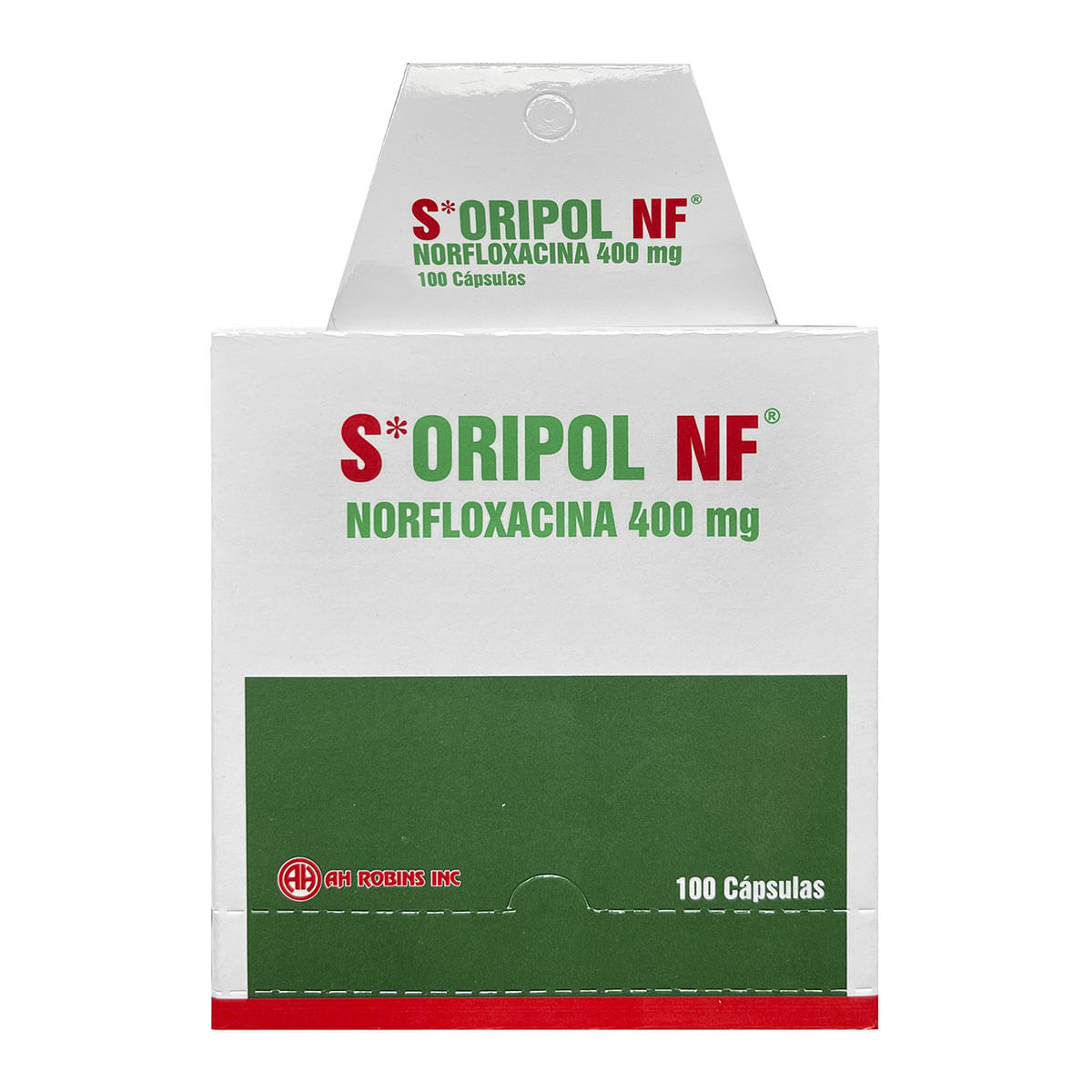 S-Oripol Nf 400 Mg Ah Robins Caja X 100 Cápsulas.