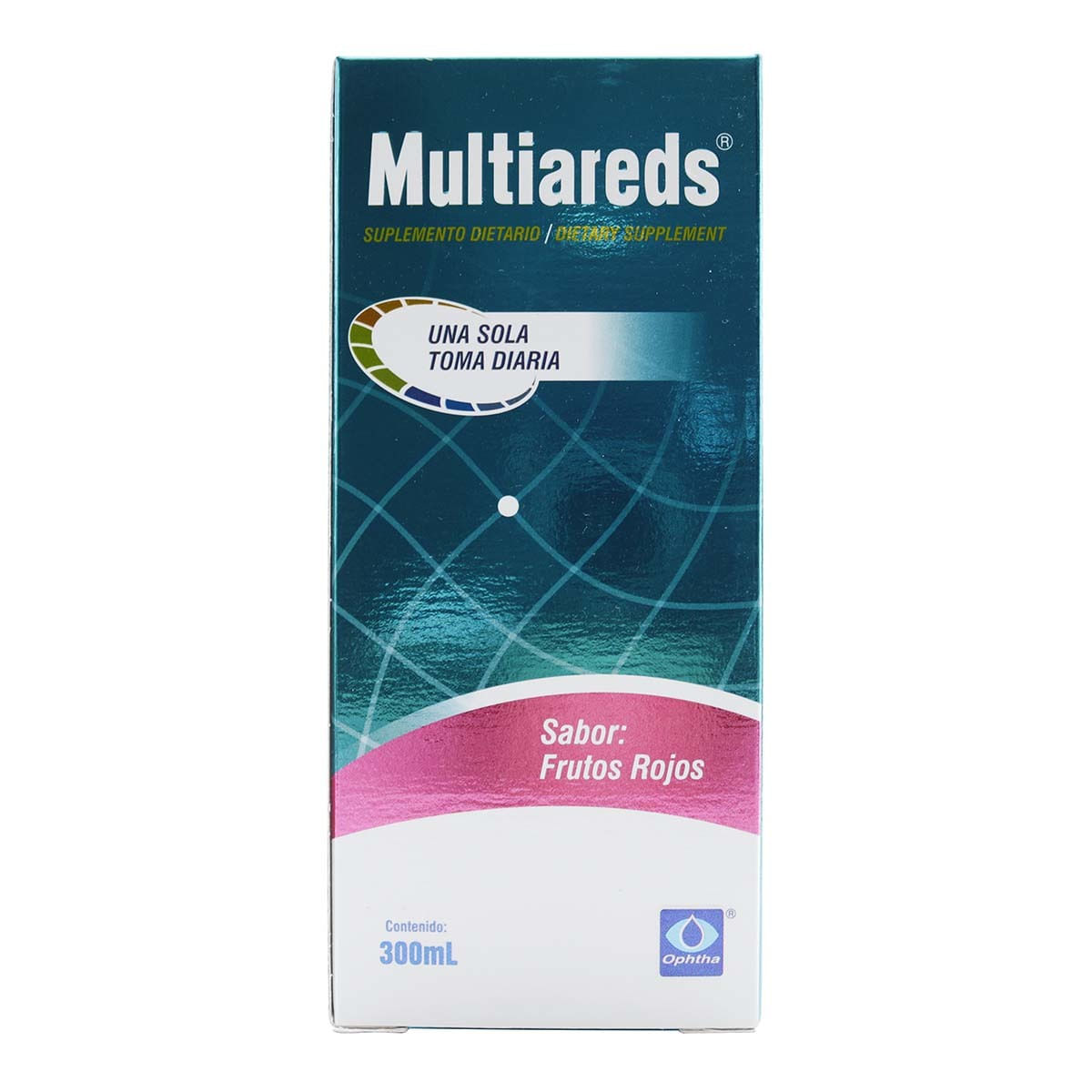 Suplemento Dietario Multiareds Ophtha Frutal Frasco X 300 Ml.