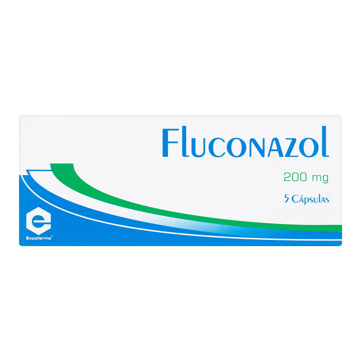 Fluconazol 200 mg Expofarma Caja x 5 Cápsulas