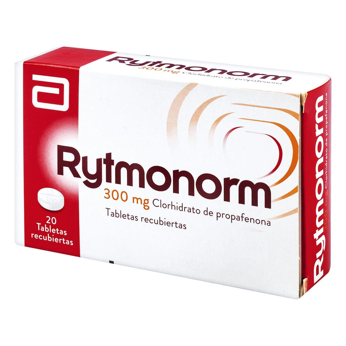 Rytmonorm 300 Mg Abbott Caja X 20 Tabletas Recubiertas.