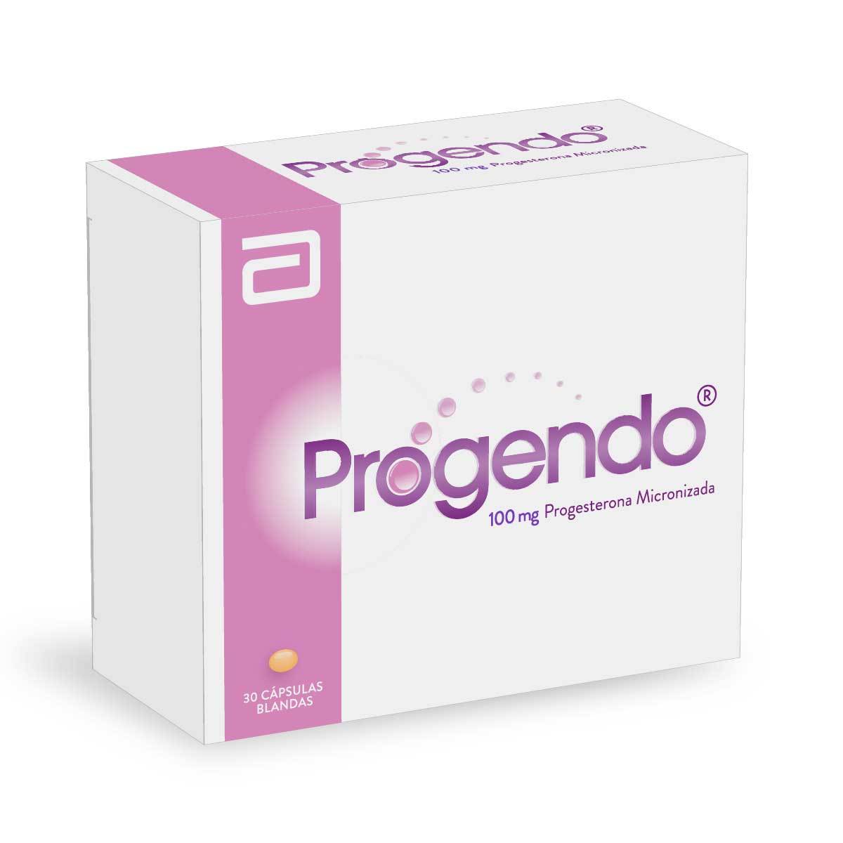 Progendo 100 Mg Abbott Caja X 30 Cápsulas Blandas.