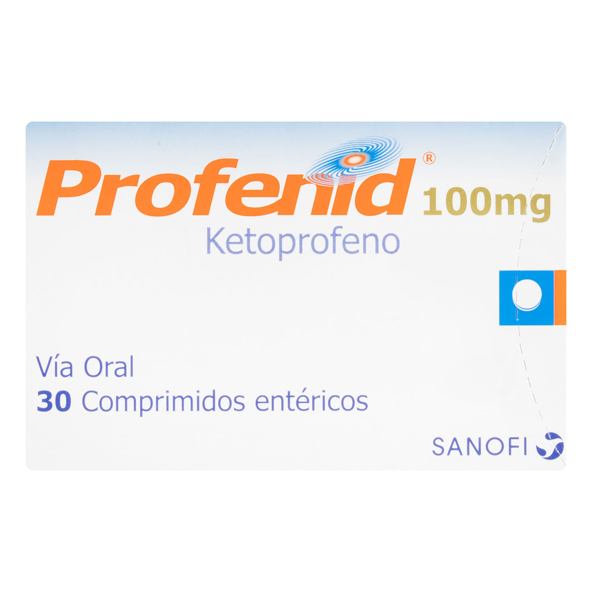 Profenid 100 Mg Sanofi Caja X 30 Comprimidos Entéricos.