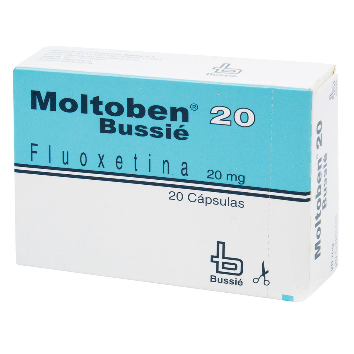 Moltoben 20 Mg Bussié Caja X 20 Cápsulas.