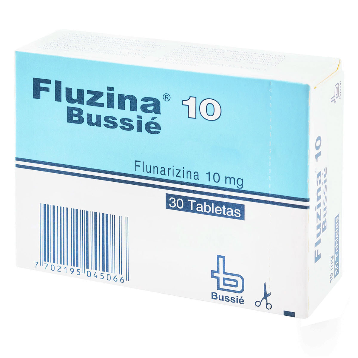 Fluzina 10 Mg Bussié Caja X 30 Tabletas.