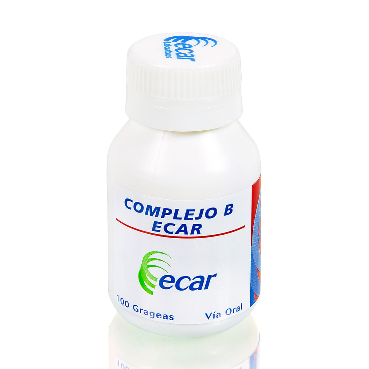 Complejo B Ecar Frasco X 100 Grageas.
