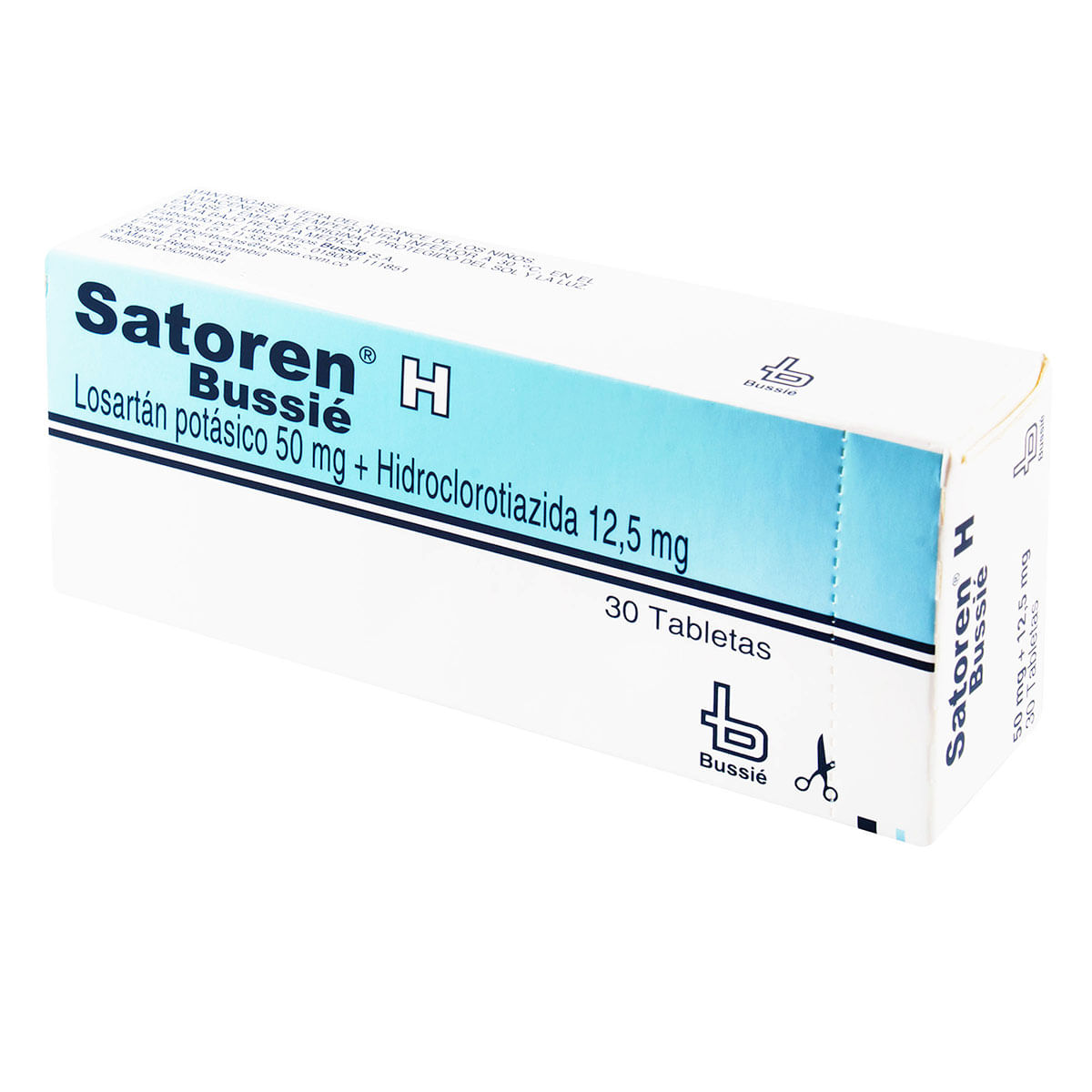 Satoren H 50 Mg/12.5 Ml Bussié Caja X 30 Tabletas.