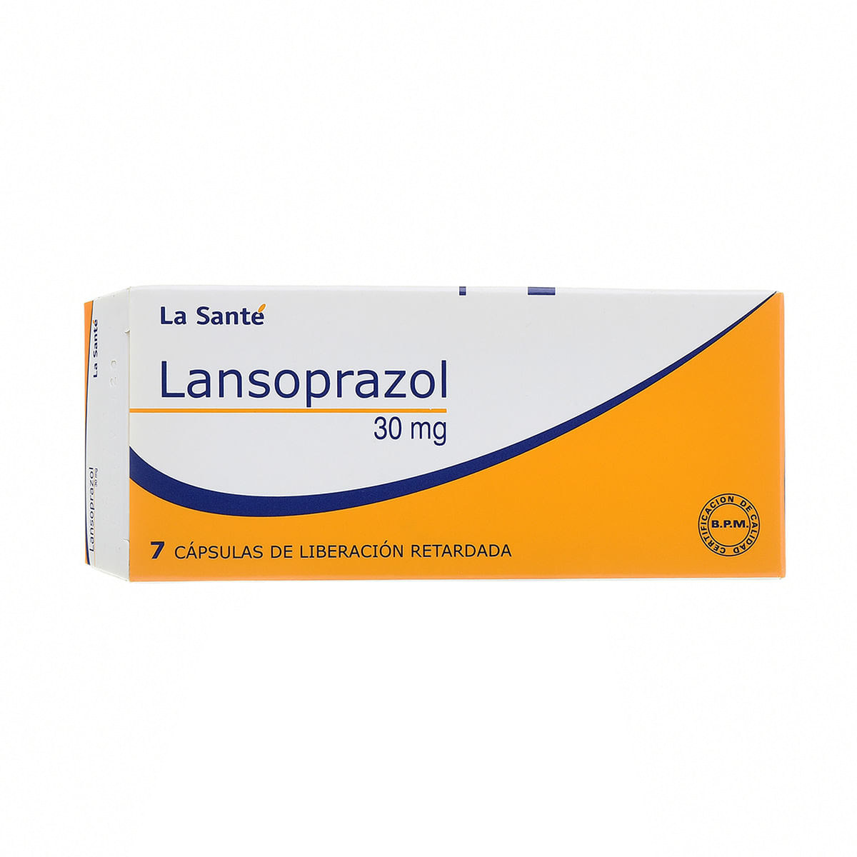 Lansoprazol 30 Mg La Santé Caja X 7 Cápsulas.