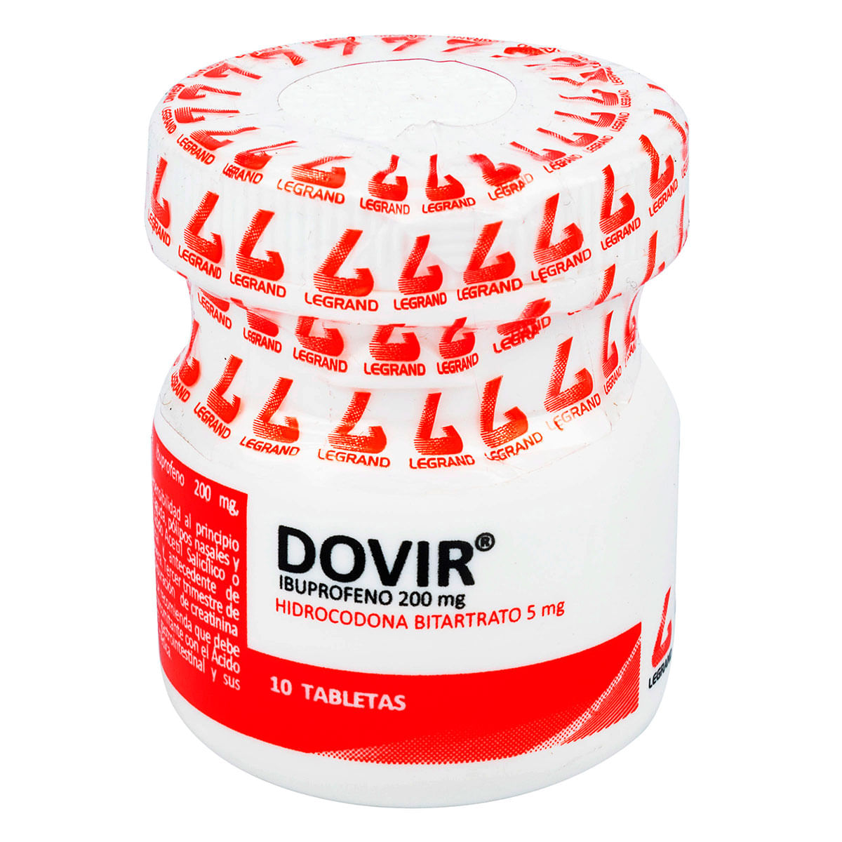 Dovir Legrand Frasco X 10 Tabletas.