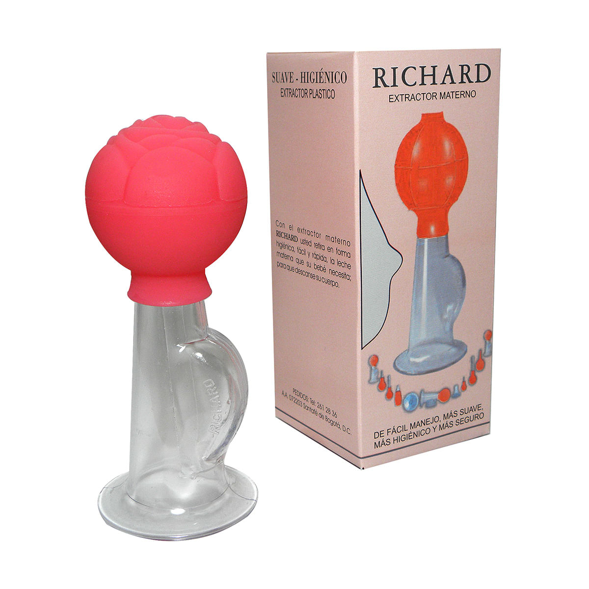 Extractor Materno Richard en Plástico Caja x 1 Ud.