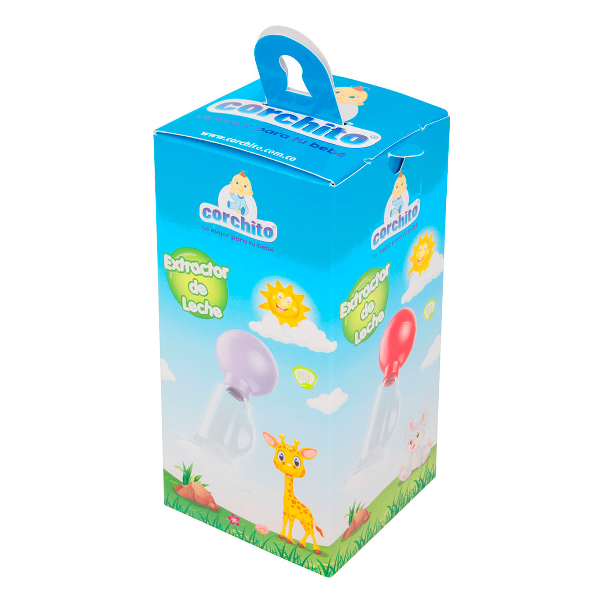Extractor de Leche Corchito Materno Caja x 1 Ud.