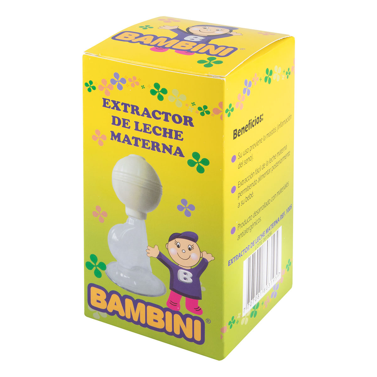 Extractor de Leche Bambini Materno Caja x 1 Ud.