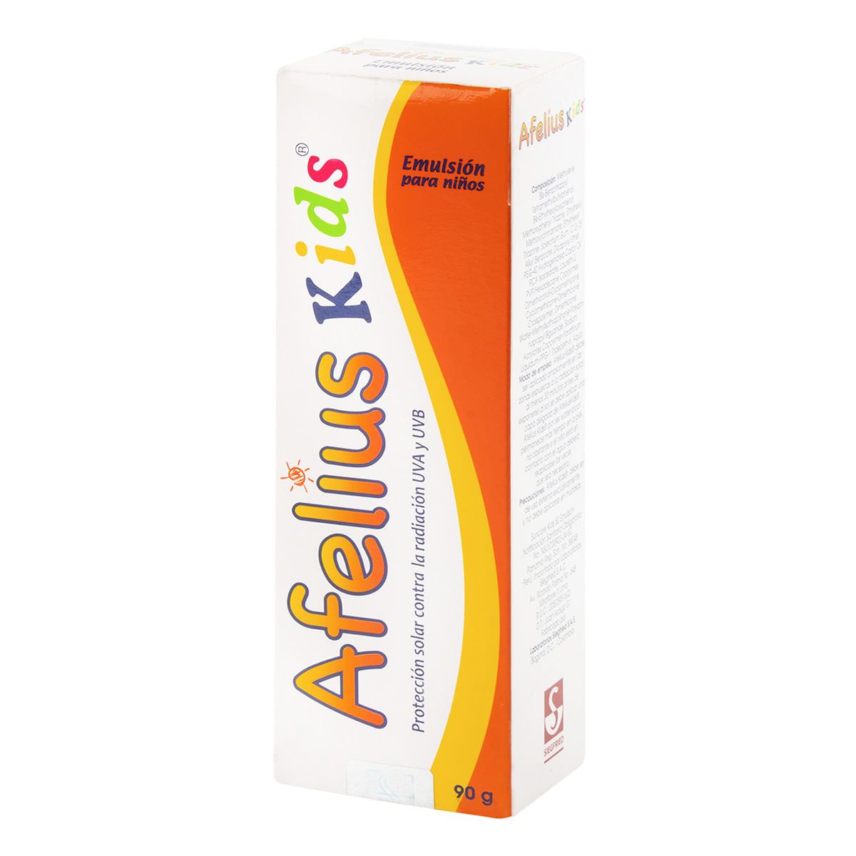 Protector Solar Afelius Kids Siegfried Tubo X 90 G.