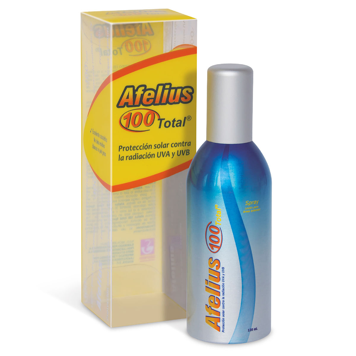 Protector Solar Afelius 100 Total Siegfried Spray x 120 mL