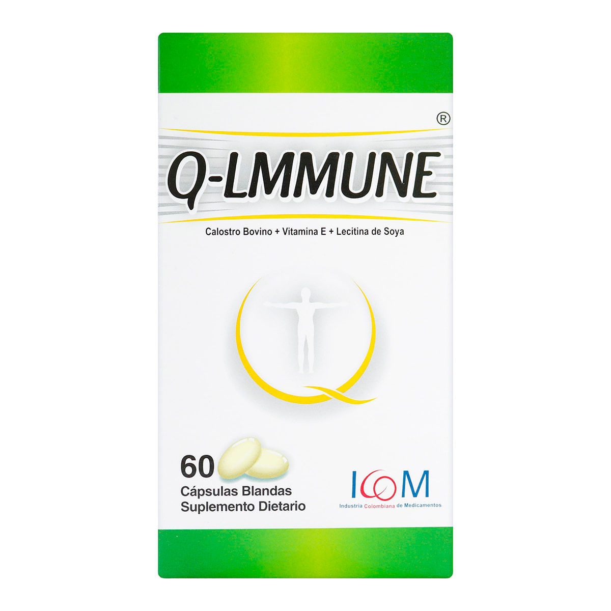 Q-Lmmune 45 Mg Icom Caja x 60 Softgels