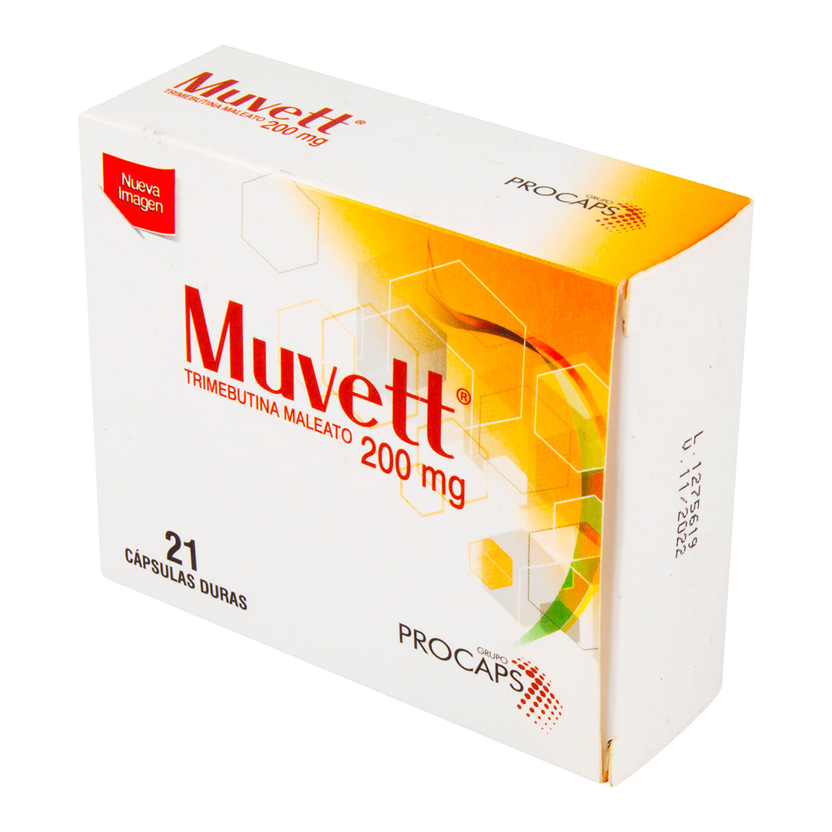 Muvett 200 Mg Procaps Caja X 21 Cápsulas.
