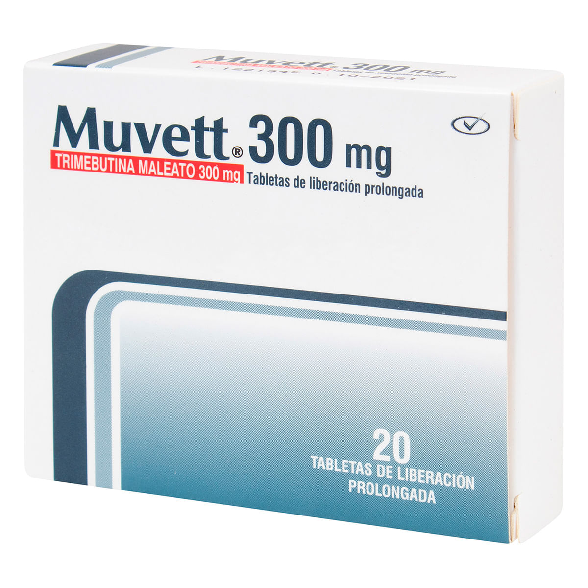 Muvett 300 Mg Procaps Caja X 20 Tabletas.
