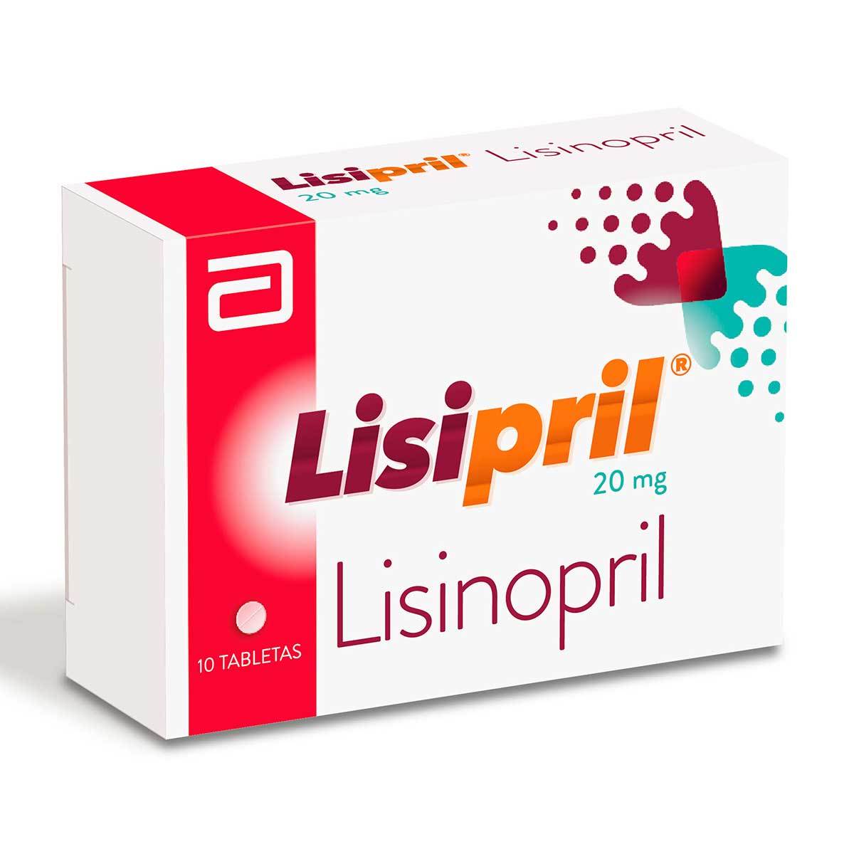 Lisipril 20 Mg Lafrancol Caja X 10 Tabletas.