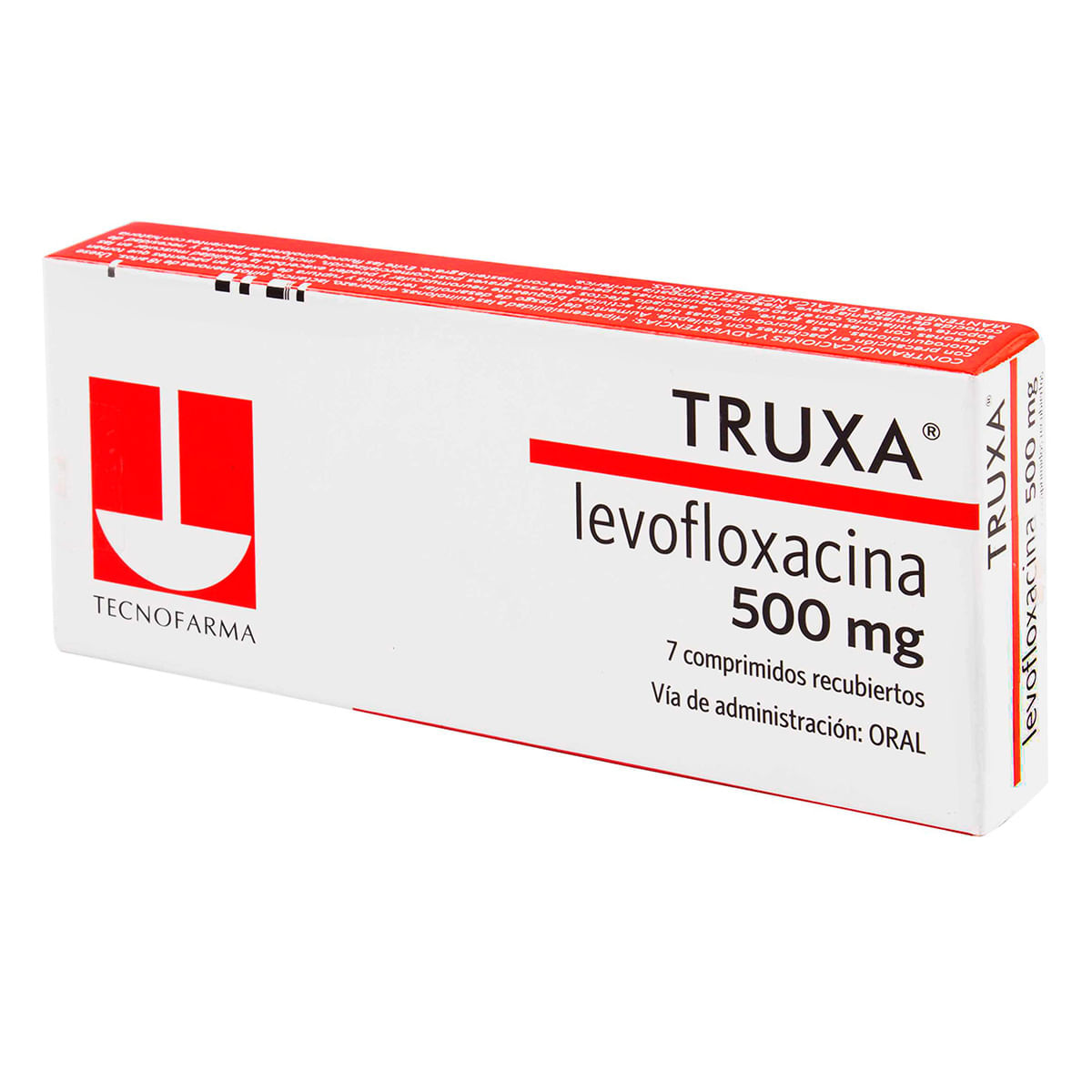 Truxa 500 Mg Tecnofarma Caja X 7 Comprimidos Recubiertos.