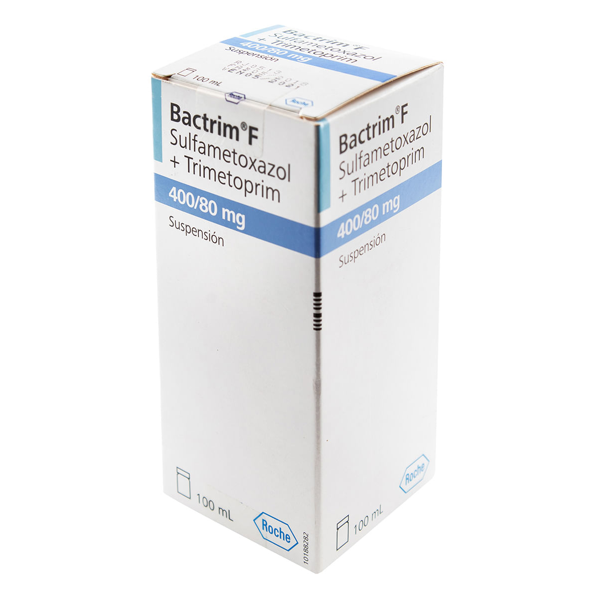 Suspensión Bactrim 400 Mg/80 Mg Roche Frasco X 100 Ml.