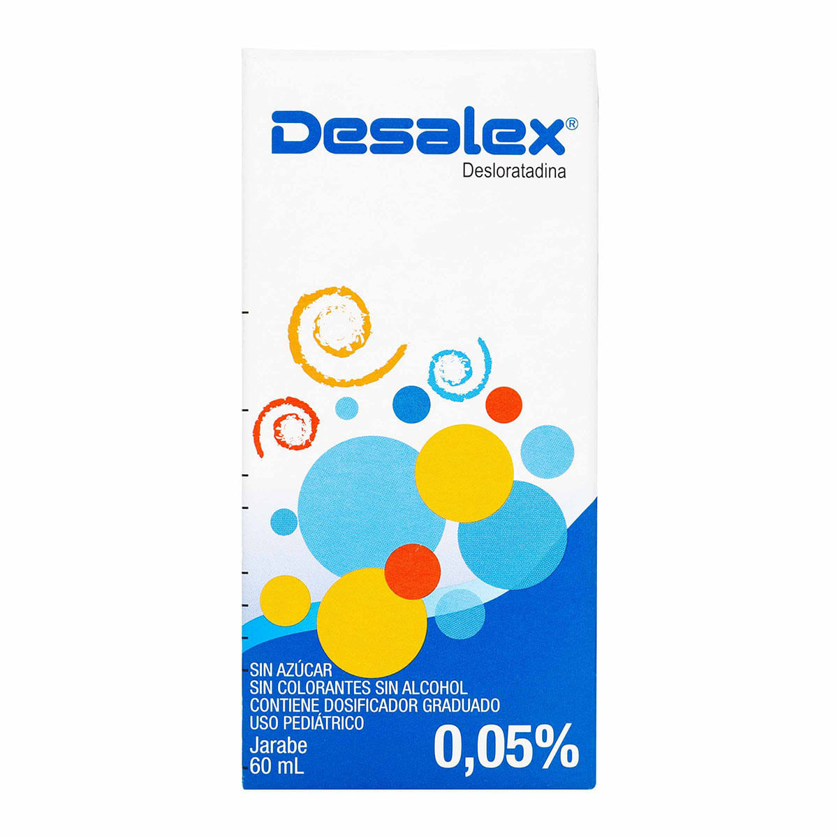 Jarabe Desalex 0.05% Sp Sin Azúcar Frasco X 60 Ml.