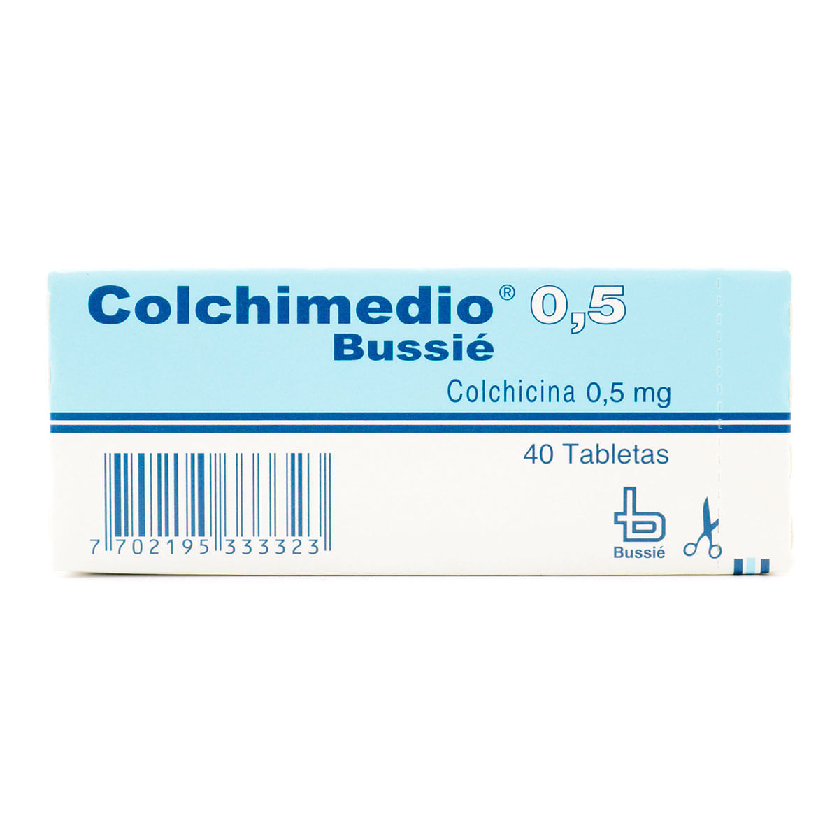 Colchimedio 0.5 Mg Bussié Caja X 40 Tabletas.