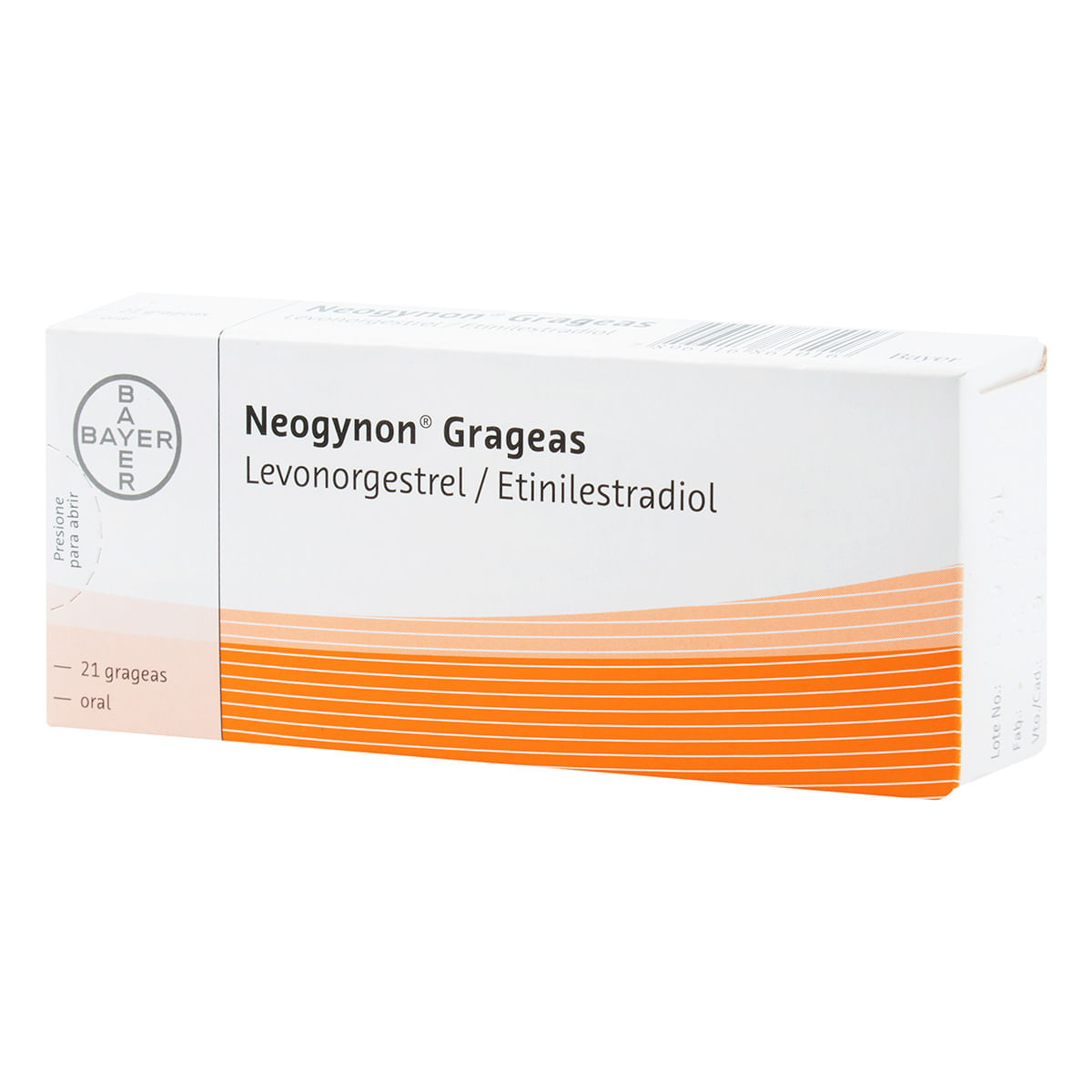 Neogynon Bayer Caja X 21 Grageas.