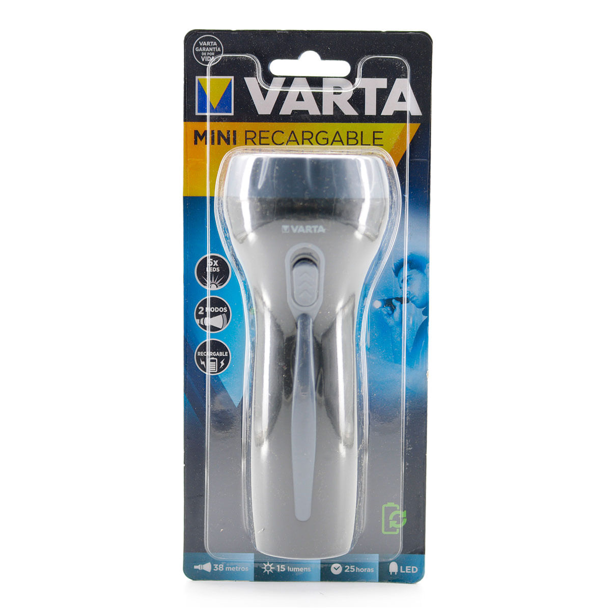 Linterna Varta Recargable 7 Led Blister x 1 Ud