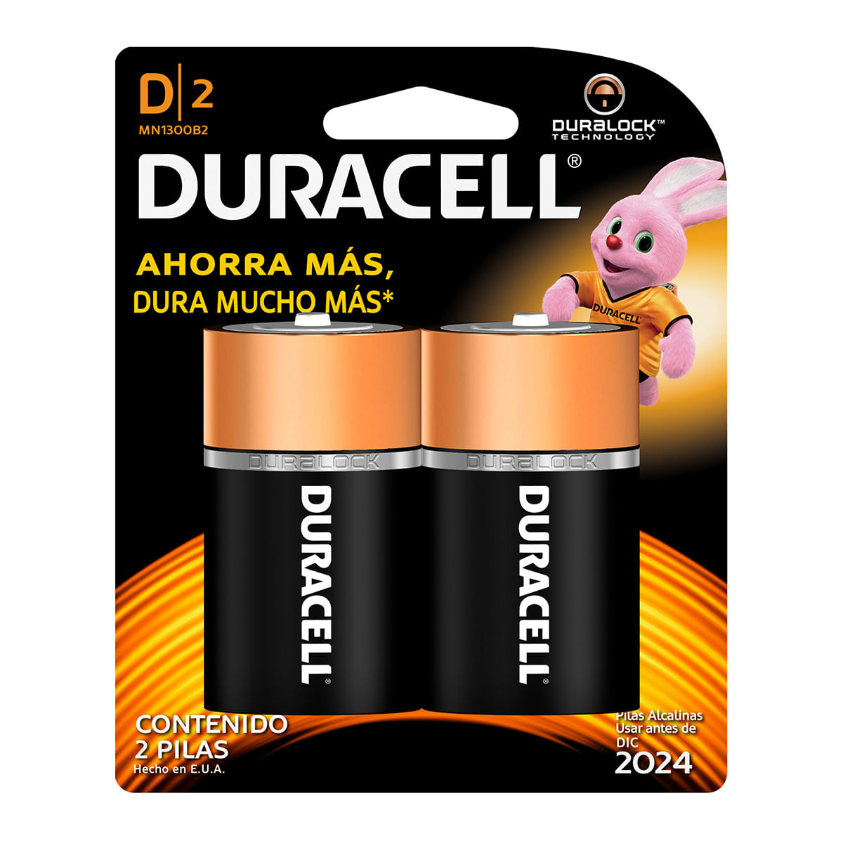 Pila Duracell D Redonda Blister x 1 Par