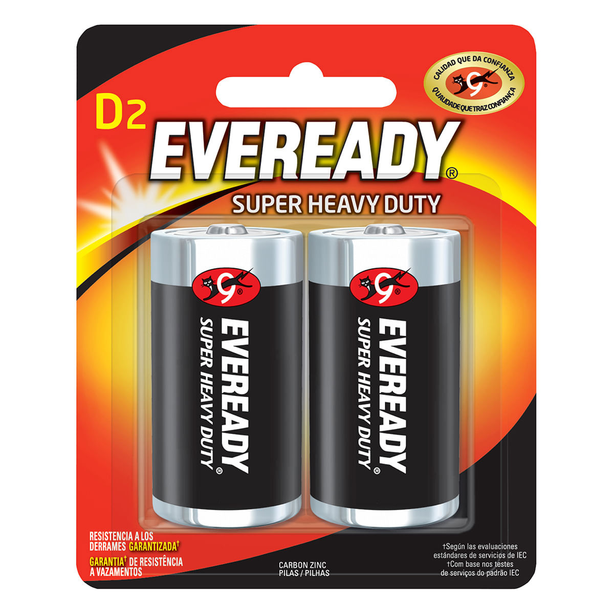 Pila Eveready D Blister x 1 Par.