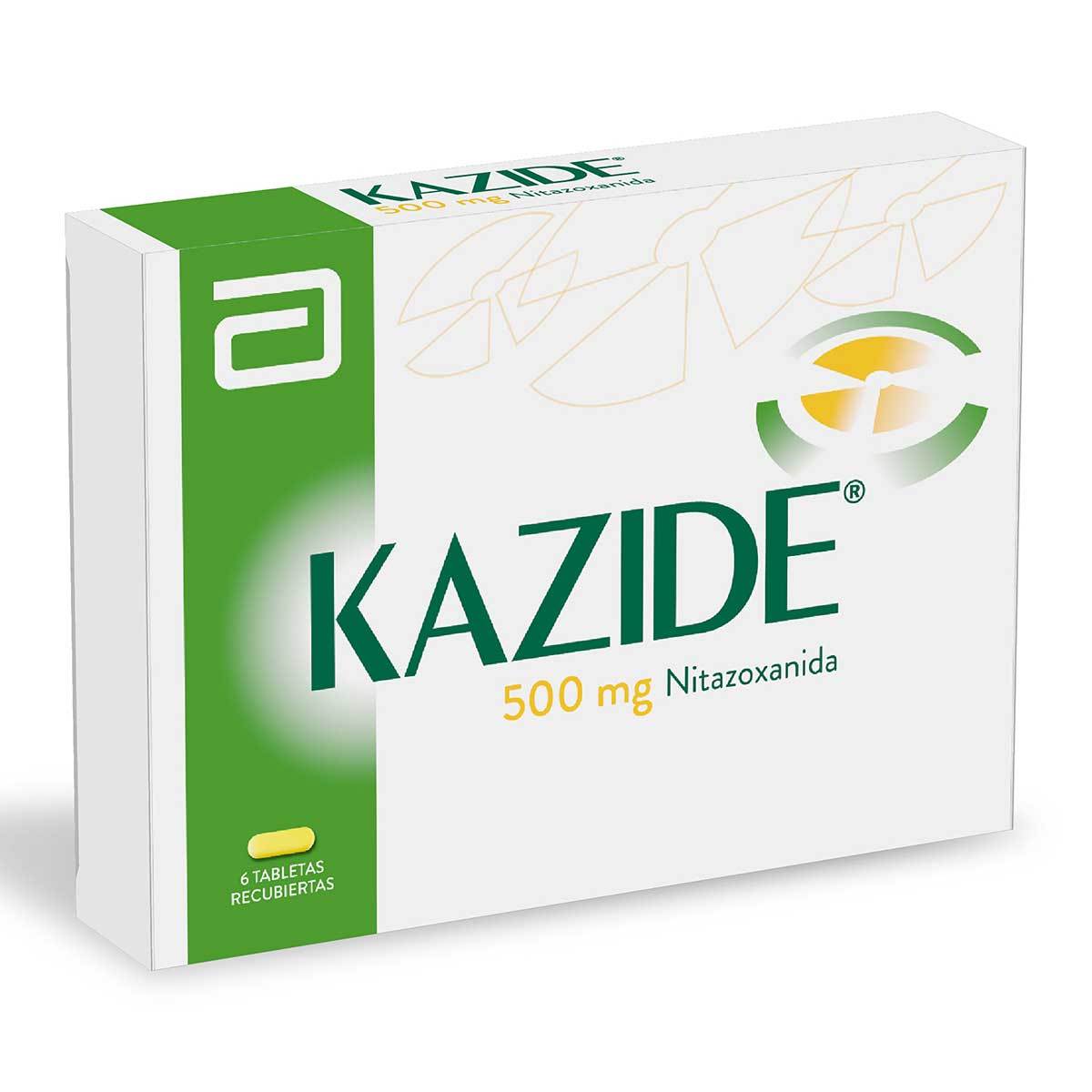 Kazide 500 Mg Abbott Caja X 6 Tabletas Recubiertas.