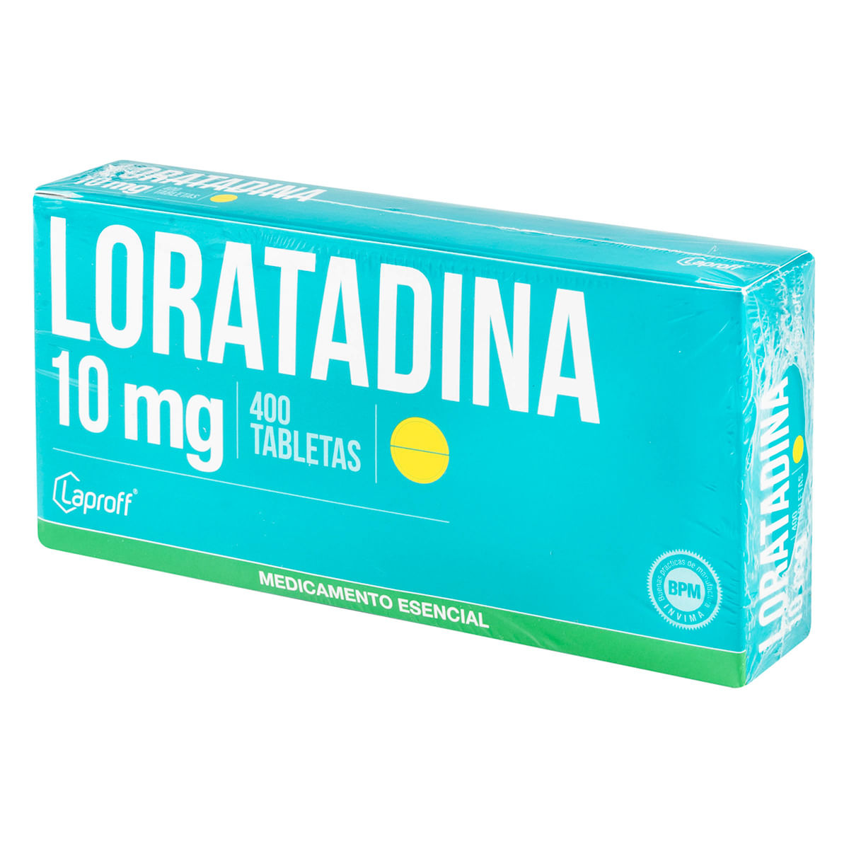 Loratadina 10 Mg Laproff Caja X 400 Tabletas.