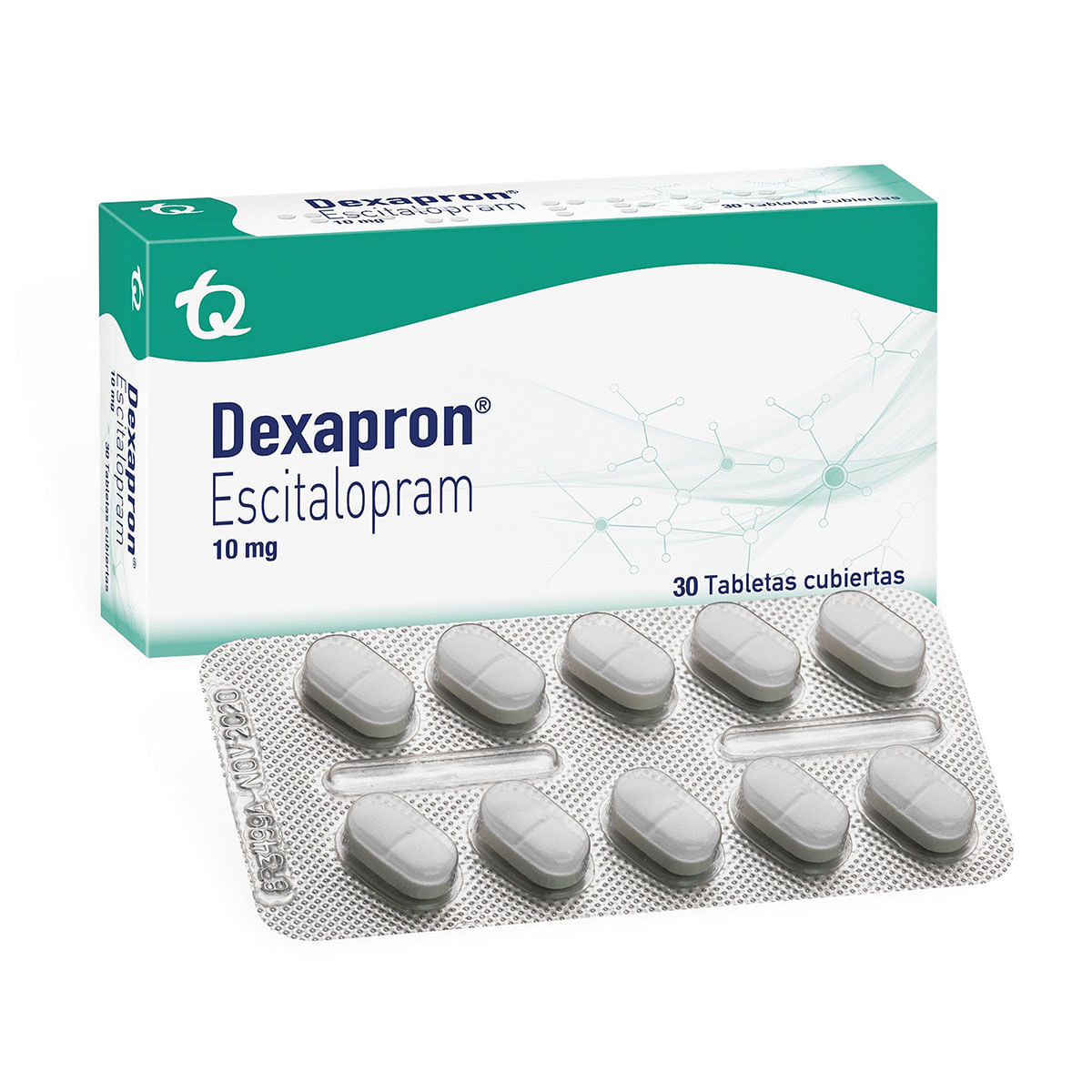 Dexapron 10 Mg Tecnoquímicas Caja X 30 Tabletas Cubiertas.