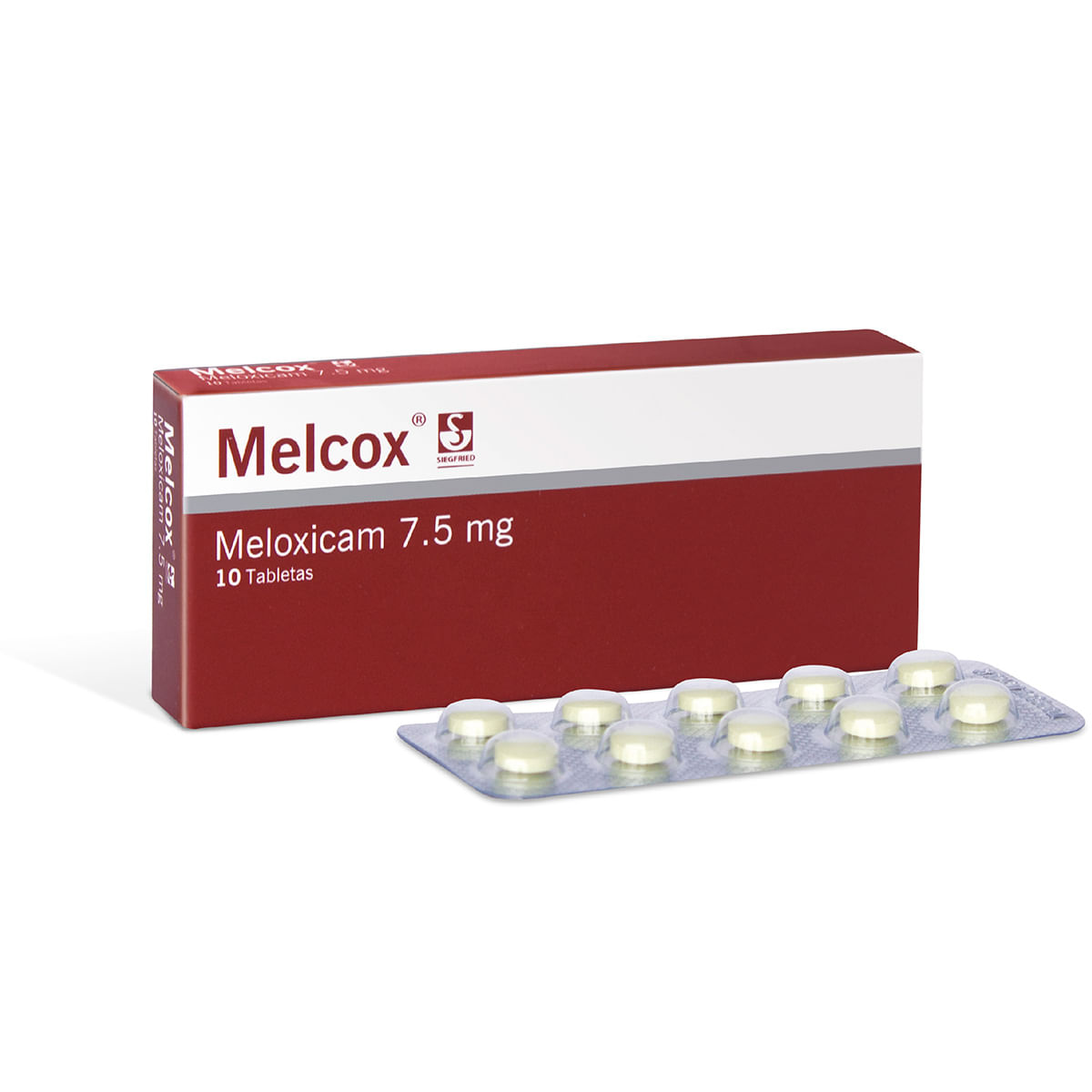 Melcox 7.5 Mg Siegfried Caja X 10 Tabletas.