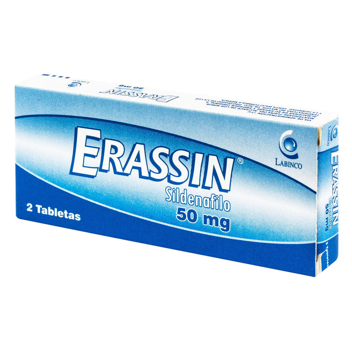 Erassin 50 Mg Labinco Caja X 2 Tabletas.