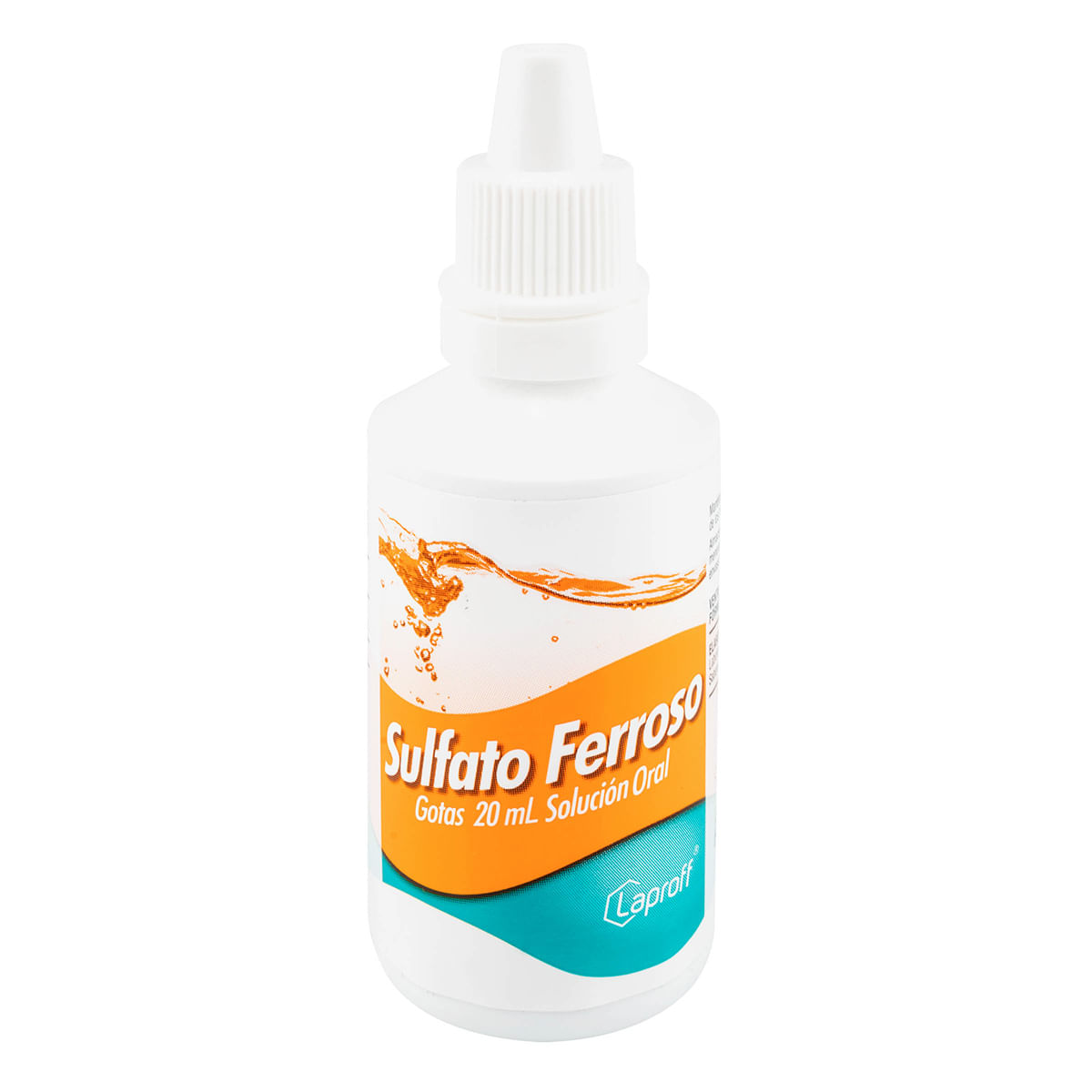 Solución Oral Sulfato Ferroso Laproff Gotas Frasco X 20 Ml.